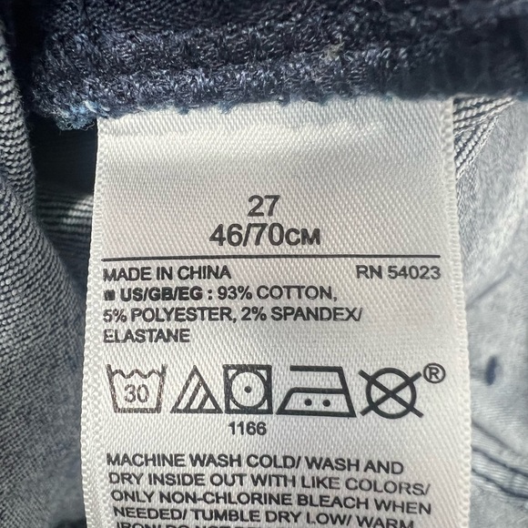 Gap true skinny jeans with zipper at ankles size 27 - Picture 12 of 13